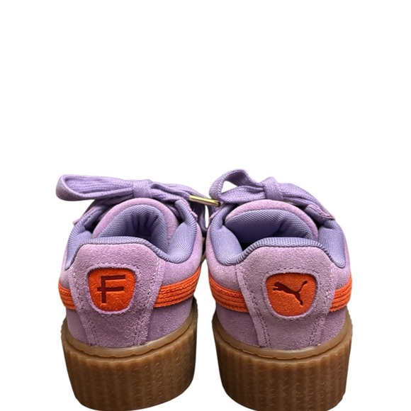 Puma Creeper Fatty Fenty Lavender Orange Sneakers NWOB - Picture 3 of 5